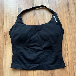 Midnight Black Dfyne Halter Top